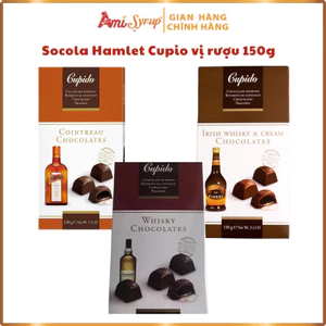 Socola Hamlet Cupido Vị Coitreau, Whisky, Whisky & Cream 150g, Chocolates Ngon Tan Chảy Ngọt Ngào