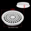 TOPTOOLCX Sàn thoát nước, Vỏ thoát nước ban công bằng nhựa chống tắc, Ống thoát nước bẫy lá tròn bền bỉ