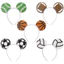 Trang trí trận đấu World Cup Băng đô theo chủ đề bóng đá Trang phục dự tiệc Phụ kiện tóc Quà tặng