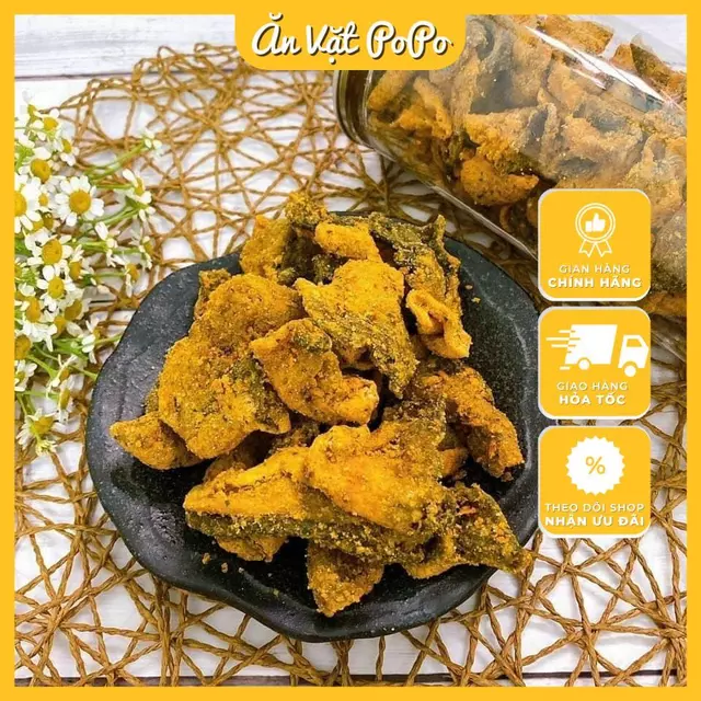 [Siêu Sale] Da Cá Trứng Muối – Món Ăn Vặt Gây Sốt Không Thể Bỏ Lỡ!