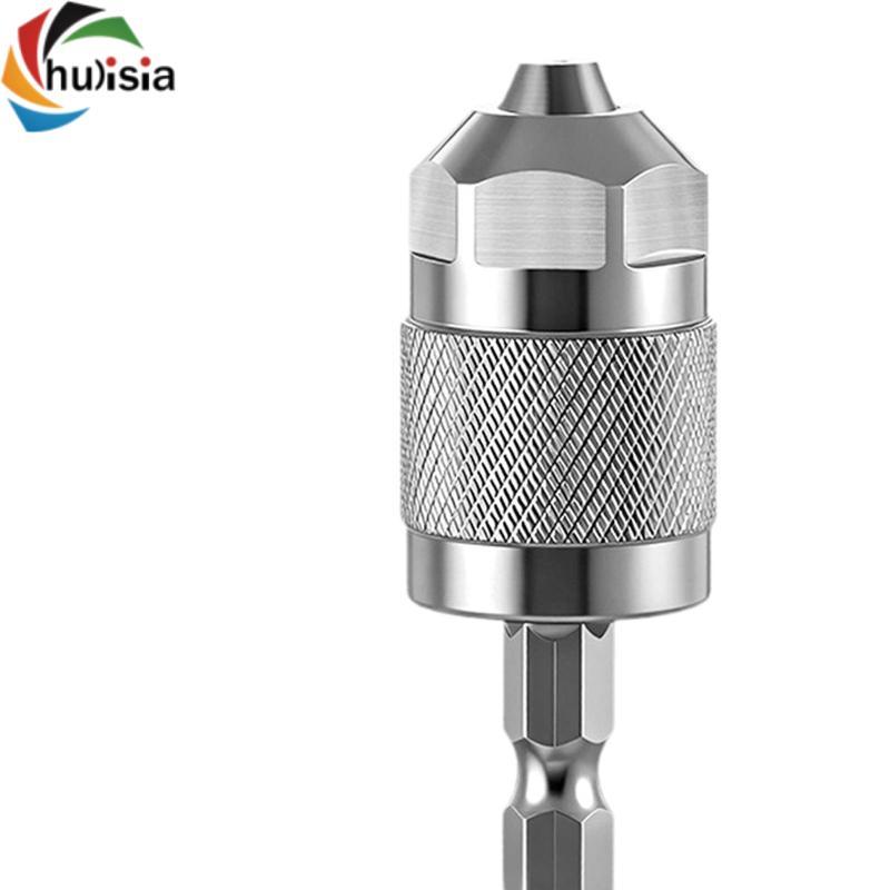 [chulisia] Đầu khoan Mini 3 tia phát hành nhanh, Bộ chuyển đổi tuốc nơ vít, Đầu khoan tháo nhanh có chân lục giác