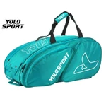 Balo Pickleball YOLO SPORT Elite Xanh Ngọc Đựng Vợt Tennis Cầu Lông Ngăn Giày Riêng Túi Thể Thao Lớn Nam Nữ Chính Hãng — ảnh 7