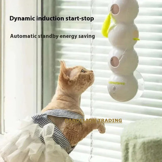 [DELION] Cat Stick Pro tương tác thông minh có đuôi mồi có thể thay thế Thích hợp cho độ bền xoay tự động trong nhiều gia đình mèo