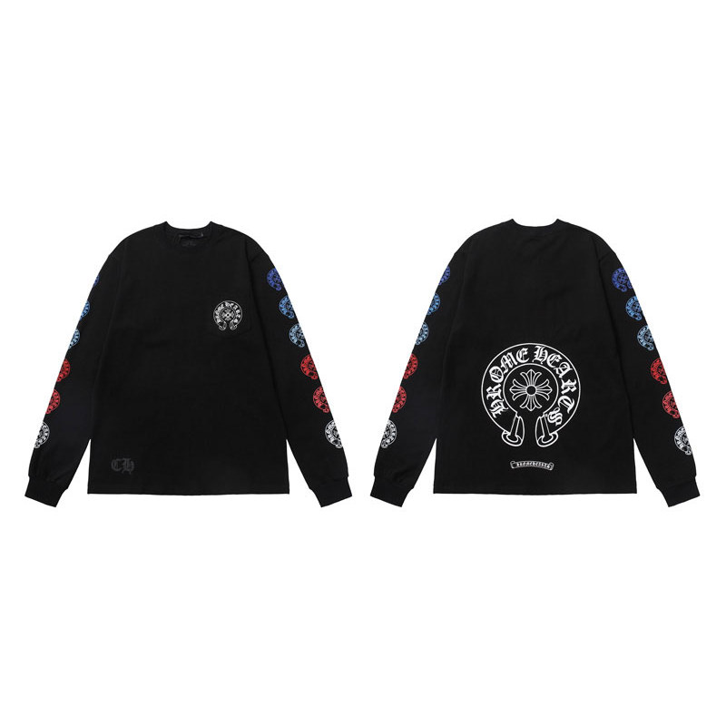Hoodie nam tay dài, in hình và chữ cái, chất liệu cotton