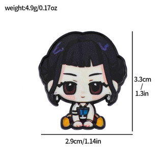 7 Cái / bộ Hoạt Hình KPOP Witch Hunter Đội Mèo Con Hợp Kim Thổ Cẩm Phụ Kiện Pin Trang Trí