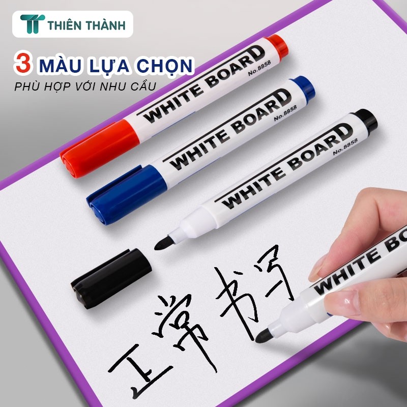 Combo Bút Lông Viết Bảng Trắng - Mực Ra Đậm, Không Lem, Bám Mực Tốt Sử Dụng Văn Phòng & Trường Học