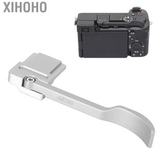Xihoho Thumb Up Grip cho máy ảnh A6700 Metal Rest Hand Hot Shoe Ổn định và giữ (Đen)