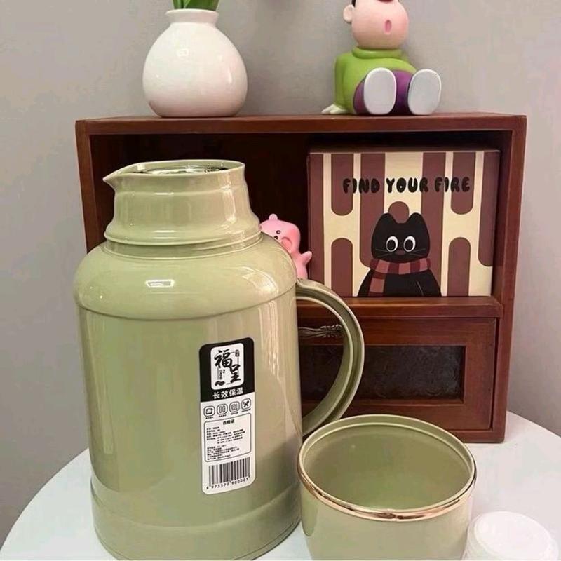 Bình Thủy Giữ Nhiệt 1000/1600ml Phích Nước Nóng, Bình Nước Nóng Dung Tích 1L Nhỏ Gọn Tiện Lợi cốc bình Giữ Nhiệt thủy ti