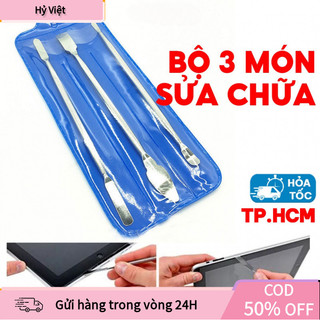 【Hỷ】Bộ 3 Món Cạy Mở Thiết Bị Điện Tử – Inox Không Gỉ, Dễ Dàng Sửa Chữa Laptop, Smartphone