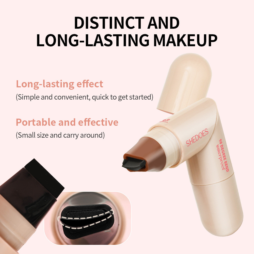 SHEDOES Love Eyeliner Seal Chống thấm nước Chống mồ hôi Lâu trôi Bút kẻ mắt lười biếng có thể uốn cong