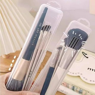 1 / 3 Hộp đựng cọ trang điểm di động - S / M / L Đồ lặt vặt trong suốt Contaniners Nhà tổ chức tại nhà