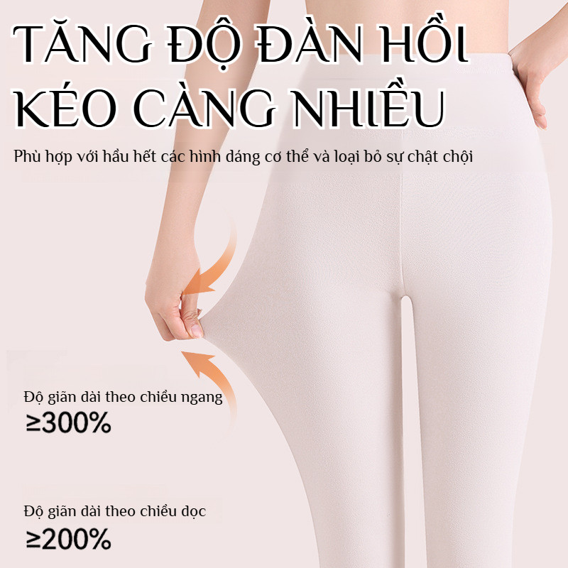 🔥quần nhung giữ nhiệt/Quần legging liền mạch/Quần legging giữ nhiệt bằng vải lông cừu Đức/Quần legging cỡ lớn/Quần legging nỉ ấm áp mùa thu đông / quần legging nâng mông và định hình