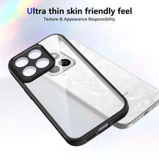 Dành cho Honor X8B 4G / X7C / X7D / X6B 5G / 200 / 400 Smart 5G Ốp điện thoại cứng trong suốt Khung silicon mềm chống rơi Vỏ mỏng chống sốc