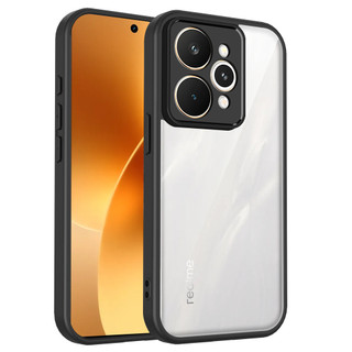 Dành Cho Realme 15 Pro 5G Ốp điện thoại Cứng Aryclic Trong Suốt Khung Silicon Mềm Chống Rơi Mỏng Bao