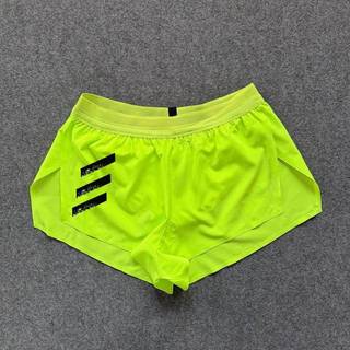 Sports Running Three Points Training Pant Men's Professional Marathon Side Open with Lining Quick-Drying Breathable Track and Field Shorts 4acP