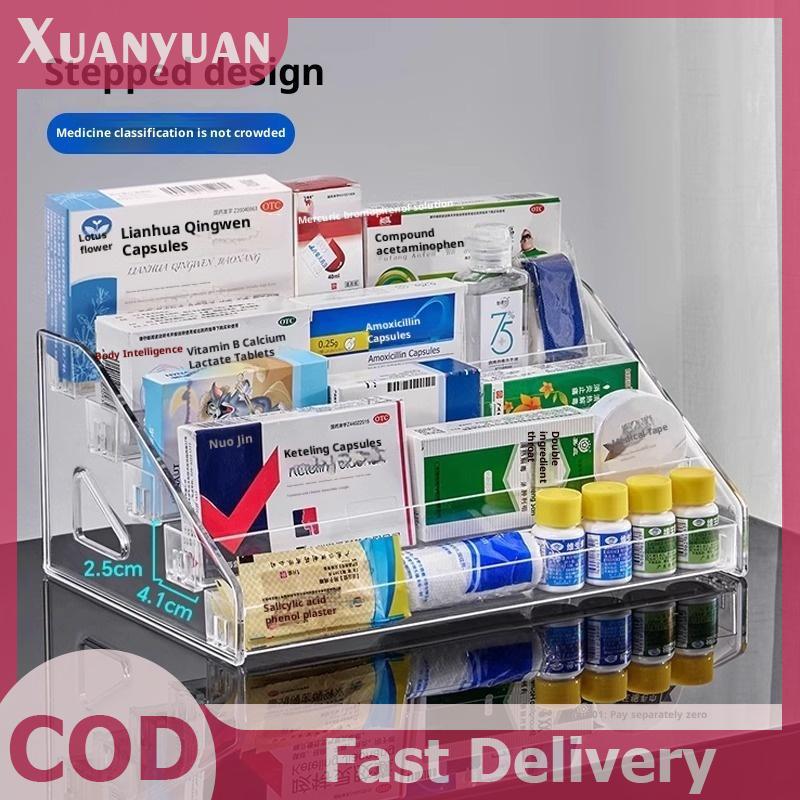 XUAN Acrylic Trong Suốt Nhiều Lớp Sơn Móng Tay Màn Hình Đứng Son Môi Hộp Bảo Quản Nhựa Nail Salon Mỹ Phẩm Để Bàn Giá Trưng Bày VN