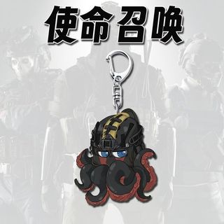 Móc khóa Anime Call of Duty ‌Simon Riley Vladimir Makarov Nam Móc Chìa Khóa Cho Nữ Hoạt Hình Hình Acrylic Móc Khóa Mặt Dây Chuyền Quà Tặng