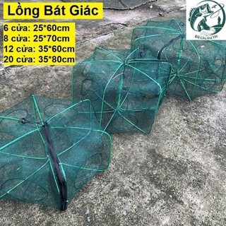 [ Chất Lượng ] Lồng Bát Giác 6 8 12 20 Cửa, Lồng Bát Quái Đa Năng Siêu Bền