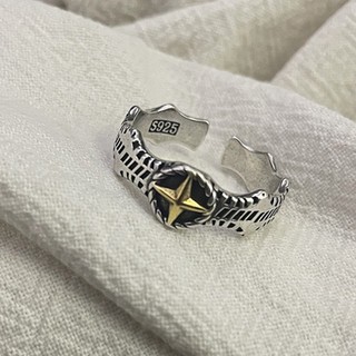 Nhẫn Handmade Nam Retro Bạc Thái S925 - Trang Sức Thời Trang