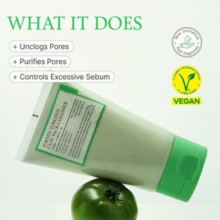 Green Tomato Cleanser, Fully Green Tomato Clay Mask Cleanser 120ml