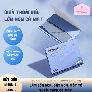 Giấy Thấm Dầu Gecomo XXL Khổ Lớn Siêu Thấm, Hút Sạch Bã Nhờn