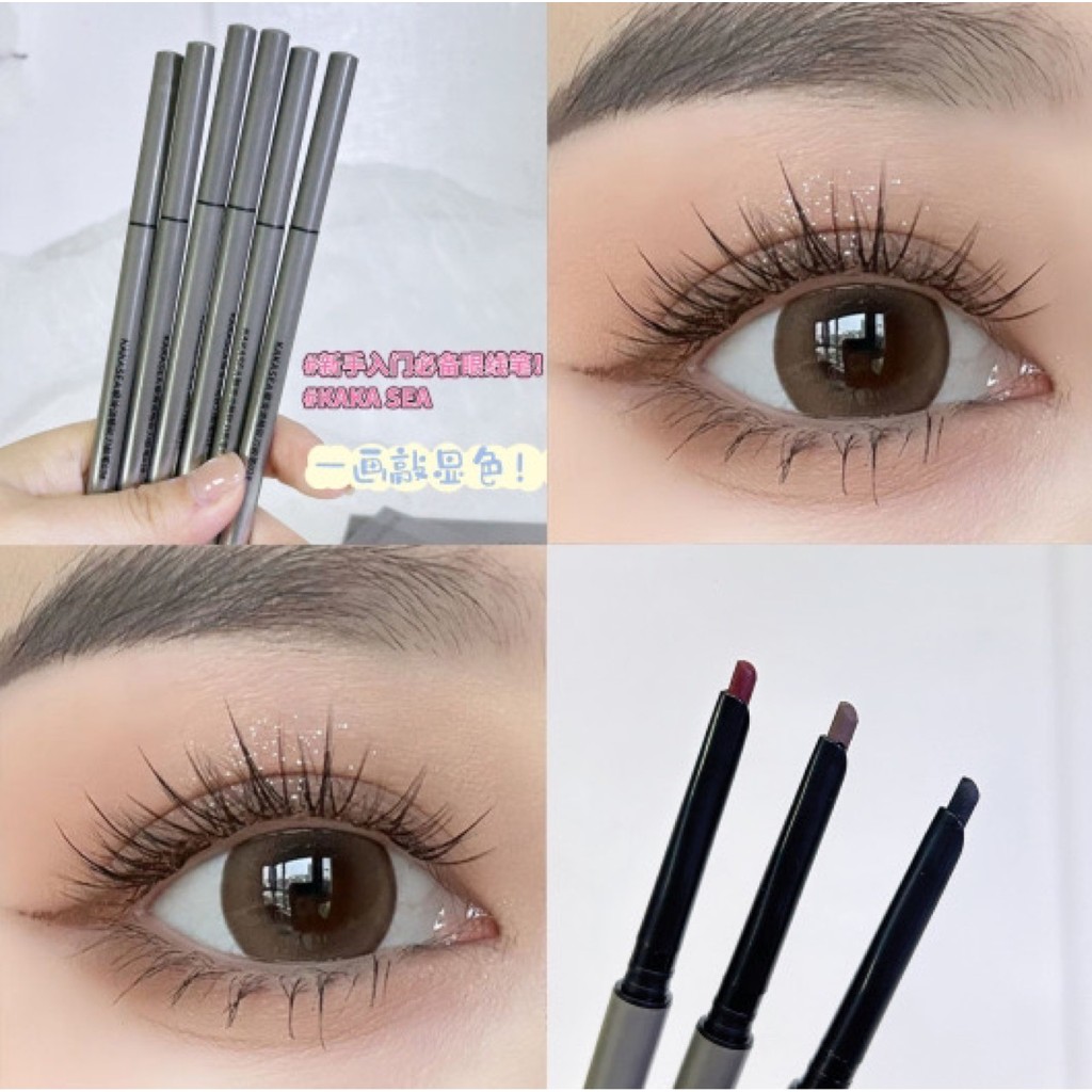 Bút Kẻ Mắt Bút Chì Gel Sắc Nét Bút Kẻ Mắt Chống lem Lâu Trôi Chống Thấm Nước Sinh Viên