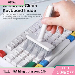【Hỷ】Bộ dụng cụ vệ sinh công nghệ 5 trong 1 với đầy đủ phụ kiện giúp chăm sóc bàn phím và thiết bị điện tử dễ dàng