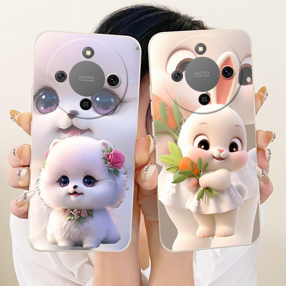 Dành Cho Honor X9D 5G Vỏ Honor Magic8 Lite X70 X70i Capa Hoạt Hình Mèo Gấu Trúc Thỏ Phi Hành Gia Họa Tiết Ốp điện thoại TPU Mềm Silicone
