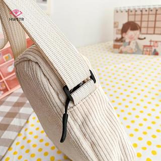 HWETR Di Động Corduroy Gấu Điện Thoại Túi Đeo Ngang Điện Thoại Di Động Ví Đựng Tiền Xu Thời Trang Túi Nhỏ Vải Thắt Túi Mới