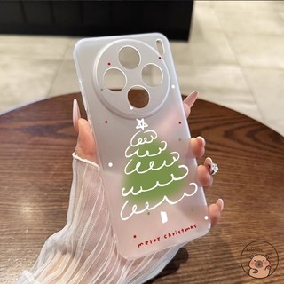 Dành Cho OnePlus Ace 5 3 2 Pro Ultra Racing 3V 2V Nord CE4 Lite Ốp Điện Thoại Gradient Xanh Trắng Giáng Sinh Vui Vẻ Cây Chấm Bi Dễ Thương Trong Suốt Vỏ Mềm