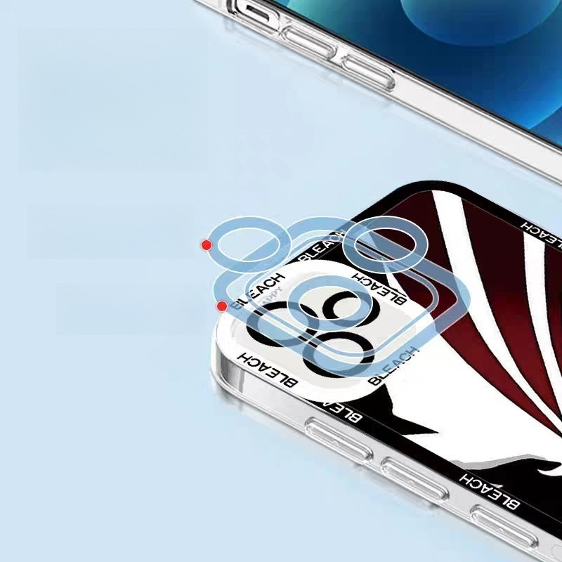 Ốp Điện Thoại Anime BLEACH Cho Samsung Galaxy A06 A07 A05 A05S A14 A15 A33 A73 A34 A35 A12 A7 2018 Anime hero Silicone Mềm Hoạt Hình Trong Suốt