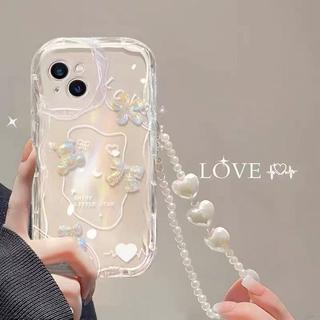 Ốp Lưng Gấu Hoa 3D Trong Suốt Cho Infinix Hot 60 60i 50 60 Pro Plus 60i Note 50S 50X 50 Pro Tecno Spark Go 2 2s 40 40C Camon 40 30 4G Pro 5G Girl TPU Vỏ Điện Thoại