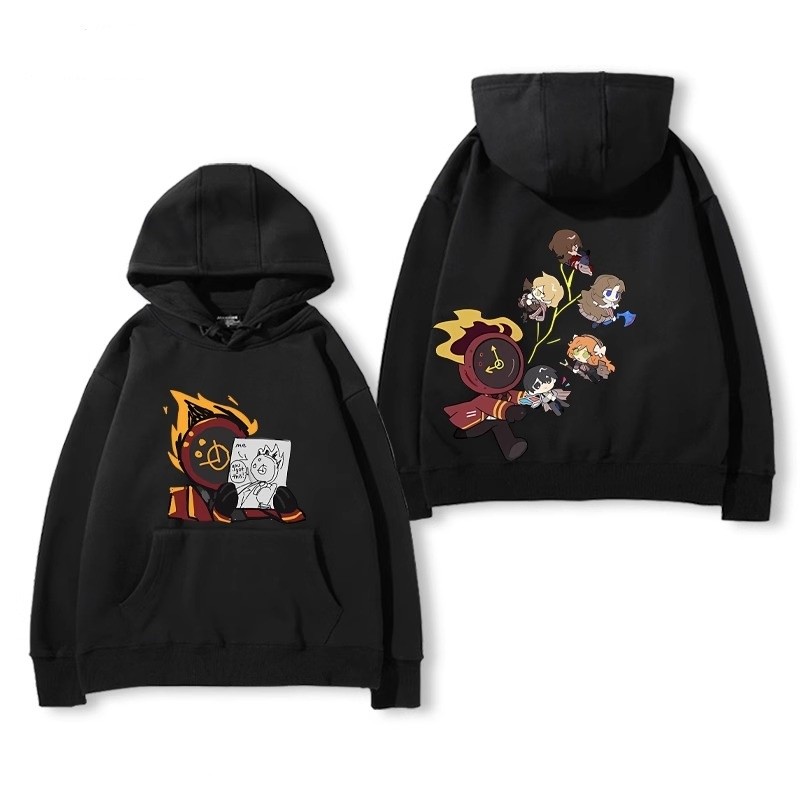 BS1 Limbus Company trò chơi Áo Hoodie Anime Áo Unisex Dài Tay Top SB1