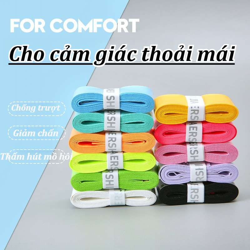 Quấn cán vợt chống trơn trượt hiệu quả vỉ 10 chiếc,Cuốn cán vợt cầu lông,Thấm Hút Tối Đa