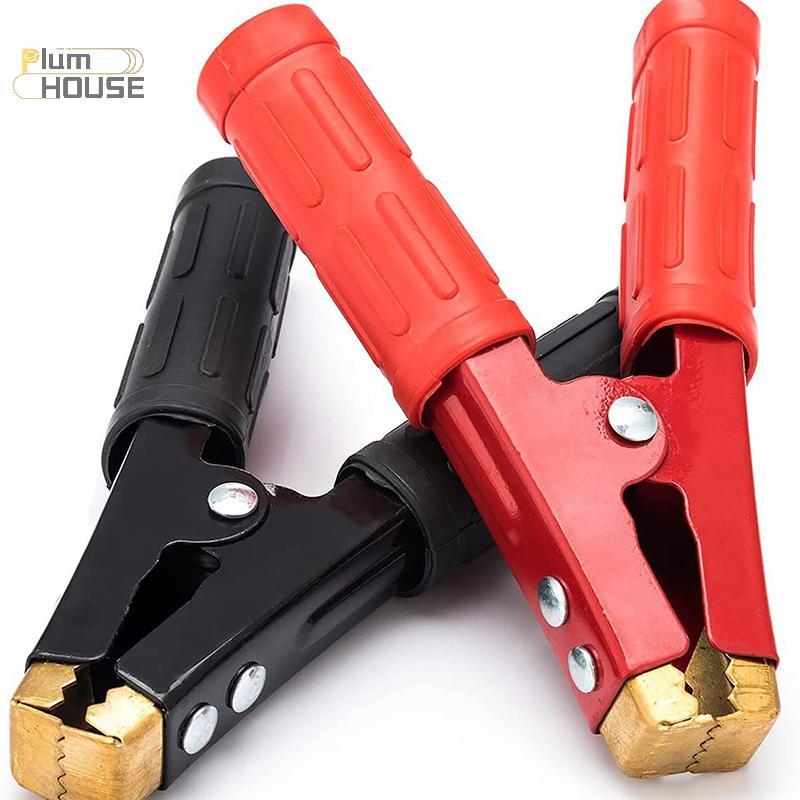 PlumHOUSE 2 Chiếc 1000A Nặng Đồng Cá Sấu Kẹp Thiết Bị Đầu Cuối Kiểm Tra Pin Điện Cá Sấu Kẹp Cho Jumper Cáp Tăng Cường VN