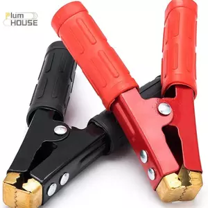 PlumHOUSE 2 Chiếc 1000A Nặng Đồng Cá Sấu Kẹp Thiết Bị Đầu Cuối Kiểm Tra Pin Điện Cá Sấu Kẹp Cho Jumper Cáp Tăng Cường VN