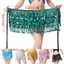 Pealike Sequins Viền Váy 4 Tầng Tua Rua Khăn Hông Dây Xích Thắt Lưng Cho Bụng Nhảy Mặc