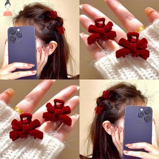 [WEE] 5 Chiếc Mới Nơ Nhung Công Chúa Lấy Kẹp Mũ Bên Kẹp Tóc Nổ Nữ Cô Gái VN