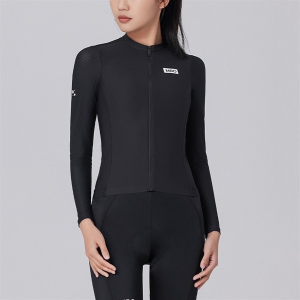C051 - Áo Đạp Xe MBO Nữ Black