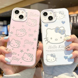Ốp lưng Vivo Hello Kitty màu hồng nhạt cho Y22 Y28 Y30 Y33 Y11 Y12 Y15 Y16 Y17 Y20 Y21 Y38 Y56 Y90 Y91 Y93