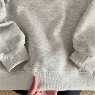 Áo sweater cổ tim form rộng in họa tiết 9 hình hello kitty dành cho nữ mặc thu đông