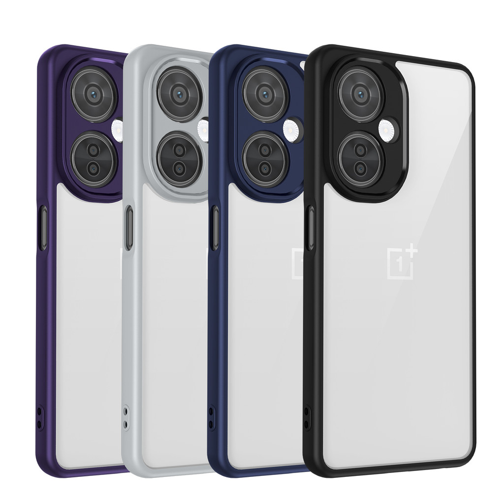 Ốp lưng OnePlus Nord CE 3 Lite Vỏ 6,72 inch Model CPH2467, CPH2465 Vỏ trong suốt mờ thời trang cho OnePlus Nord CE 3 Lite 5G Vỏ điện thoại