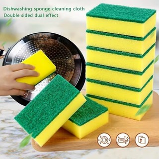 6 / 12 / 20 Miếng Bọt Biển Làm Sạch Nhà Bếp Magic - Miếng Rửa Chén Mật Độ Cao Hai Mặt