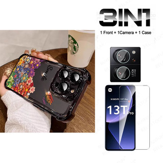 Ốp điện thoại hình cầu vồng 3 in1 cho Honor 400 Smart 5G 400 Lite 400 PRO 100 PRO 200 300 PRO 300U Vỏ điện thoại Vỏ bảo vệ mềm chống rơi