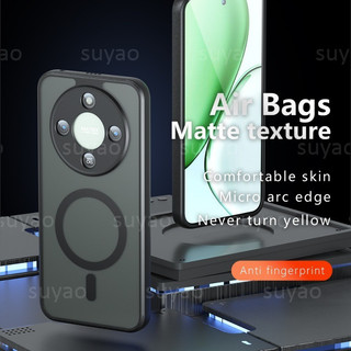 Dành Cho Honor X9D 5G 2025 Ốp Điện Thoại Mờ Trong Từ Tính Chống Va Đập PC TPU Full Vỏ HonorX9D Ốp Lưng Chống Sốc