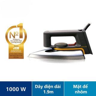 Bàn ủi khô PHILIPS HD1172/01 1000W - Bảo hành chính hãng 24 tháng