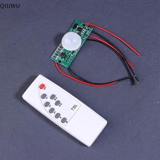 QIUWU 3.2V 3.7V Điều khiển từ xa Bảng mạch cảm biến đèn đường tích hợp năng lượng mặt trời PIR có bộ điều khiển.