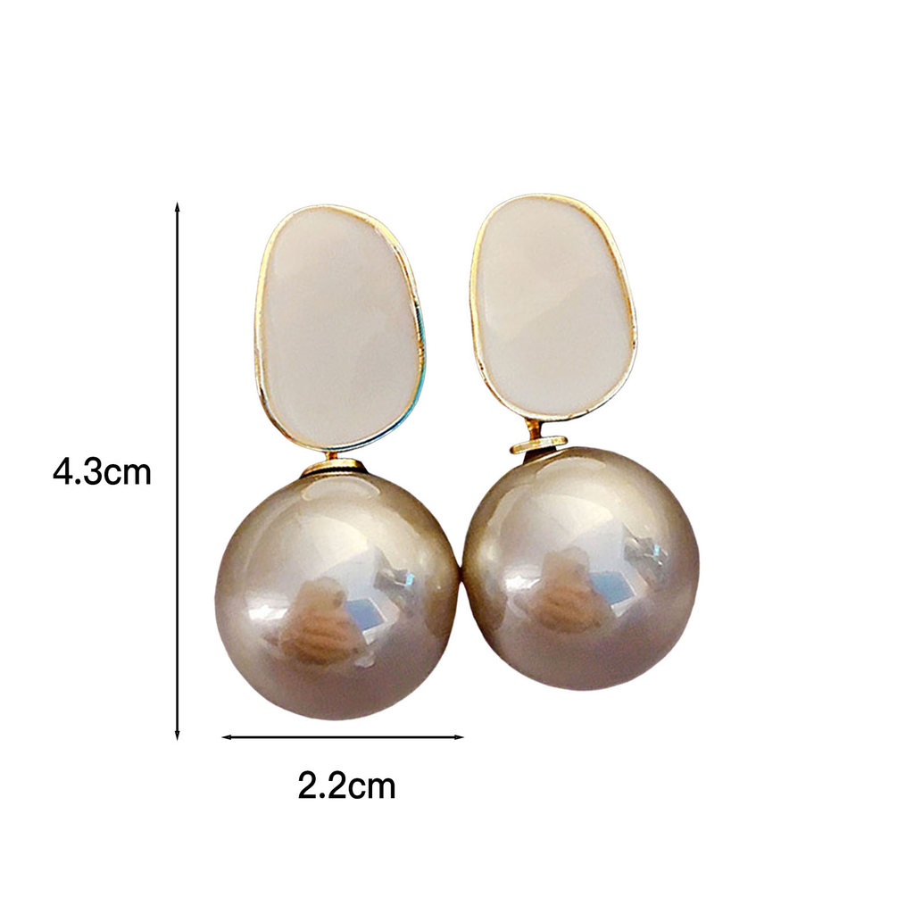 Tai nghe ngọc trai đen vintage tinh tế, trang sức phù hợp cho lễ hội và tiệc cưới