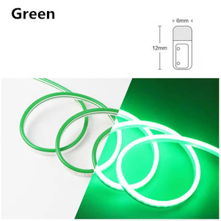 Led Neon Dải Ánh Sáng Dây Nẹp Flex Băng Silicon Thanh Chống Thấm Nước DIY Ký Hiệu Đỏ Xanh Xanh Vàng Hồng Trắng Ấm Trắng Đá Trắng
