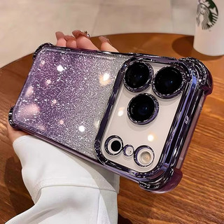 Ốp Điện Thoại Lấp Lánh Sáng Bóng Sang Trọng Cho Xiaomi Poco M7 C85 C71 C75 F7 X7 Pro Siêu Trong Suốt Mạ Điện Silicon Mềm Chống Sốc
